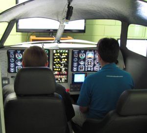 Gamificación. Ejercicios de prácticas con un simulador de vuelo