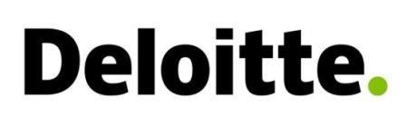 Logo Deloitte auditoría y consultoría