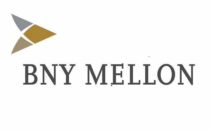 Logotipo BNY. Bank of New York Mellon banco de inversión